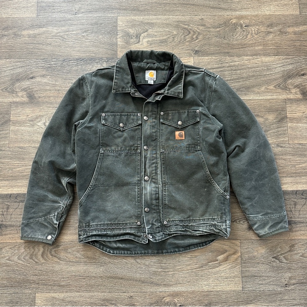Carhartt Berwick Moss Green Jacket